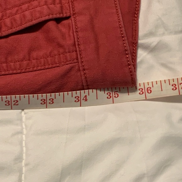 Women’s size ten Nantucket red Chaps ankle pants - Picture 7 of 8